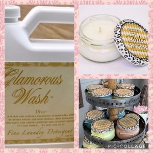 Tyler 16oz Wash & candle